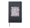 Make Today Amazing Growth Mindset Motivational Saying Quote Hardcover Journal, Black