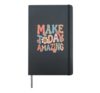 Make Today Amazing Growth Mindset Motivational Sayings Hardcover Journal, Black