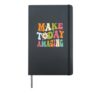 Make Today Amazing Growth Mindset Motivational Sayings Hardcover Journal, Black
