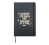 Making the Grade One Sarcasm at a Time, Funny Student Hardcover Journal, Black