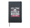 Mammography Technologist Job Mammographer Mammo Tech Hardcover Journal, Black