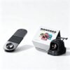 MANGOGO Smart Car Dashboard Robot Ornament, Bundle with Foldable Solar Panel Powered Base (Black, Racing Sets)