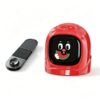 MANGOGO Smart Car Dashboard Robot Ornament, Bundle with Foldable Solar Panel Powered Base (Red, Vibrant Sets)