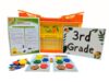 MANGO MATH 3rd Grade Deluxe Math Kit – Hands-On Math Games & Manipulatives for Third Grade, Single-Digit Multiplication & Division, Classroom Learning Set with Lessons