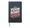 Manifestation Vision Board Goal Setting Dream Big Visualize Hardcover Journal, Black