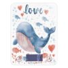 MAOBLYR Cute Cartoon Whale Food Kitchen Scale Digital Grams and Ounces