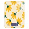 MAOBLYR Yellow Flowers Food Kitchen Scale Digital Grams and Ounces
