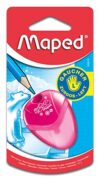 Maped I-Gloo Left-Handed Pencil Sharpener - 1 Hole - For School & Art - Ergonomic Design - Durable & Portable - Assorted Colors