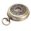 Maqulae Brass Compass Shockproof Waterproof Handheld for Hiking Navigation