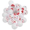 Maqulae Snowman Shaped String Lights USB LED for Indoor Outdoor Holiday Decor