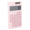 Marhynchus Calculator 8 Digit Solar Battery Dual Power with Large LCD