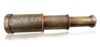 Maritime Treasures Vintage Nautical Spyglass Telescope, Antique Brass Finish Engraved Marine Telescope, Classic Collapsible Telescope for Nautical Decor, Collectors, Display and Gifts