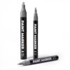 Marsrock Silver Paint Pens, 3 Pack Metallic Paint Markers with 3 Tip Sizes