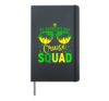 matching family st patricks day cruise Squad 2025 pattys day Hardcover Journal, Black