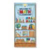 Math Classroom Theme Abacus Illustrative Door Covers 36x72 inch