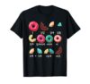 Math Donut Fraction Back to School Teacher Gifts Tee T-Shirt