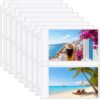 MaxGear 300 Pack 5x7 Photo Sleeves for 3 Ring Binder, 30 Pack 4x6 Photo Album Pages for 3 Ring Binder