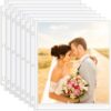 MaxGear 300 Pack 8x10 Photo Sleeves for 3 Ring Binder, 30 Pack 5x7 Photo Album Pages for 3 Ring Binder