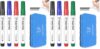 maxtek Dry Erase Markers with Magnetic Eraser, Chisel Tip, 4 Count (Pack of 2)