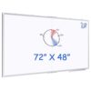 Maxtek White Board Dry Erase 72x48, Large Magnetic Whiteboard Wall Mounted