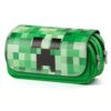 Mayglad Large Pencil Case Cute Pencil Pouch Green Pen Bag Waterproof Pencil Box with Zipper for Boys Girls Back to School Supplies