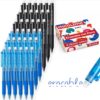 MCOLIMA Blue and Black Erasable Gel Pens Bulk, 36 Pack Retractable Erasable Pens, 0.7mm Fine Point Quick Dry Ink, Clicker Pens for Note Taking, Work, Office, Classroom School Supplies