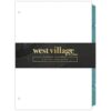 Mead Tabbed Dividers + Dual Pocket, Fits Elastic Closure Binder WV0060F, West Village (WV0061F), 8" x 10.75" (Pack of 12)