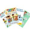 Measuring Lengths, Science Tools, Non-Standard Units, Educational 4 Poster Set — 4 Prints 12x18 Inch US Made