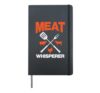 Meat Whisperer Funny Barbecue Grilling Bbq Grill Men Women Hardcover Journal, Black