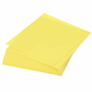 MECCANIXITY 125 Sheets Origami Paper Double Sided 6x6 Inch(15x15cm) Square Sheet for Art Craft Project, Beginners, Gifts Decor, Fluorescent Yellow