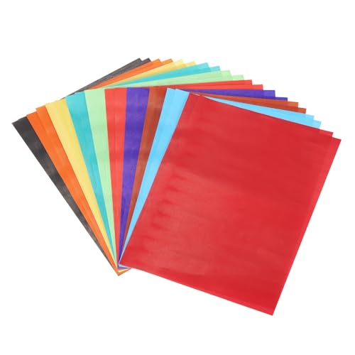 MECCANIXITY 20 Sheet Large Origami Paper 12 x 8 Inch, Shiny Origami Kite Paper Easy Folding for Beginner DIY Arts Crafts, 10 Colors
