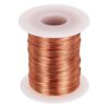 MECCANIXITY 24 AWG Magnet Wire, 24 Gauge Enameled Copper Wire, 8 oz Magnetic Coil Wire for Transformer, Motor, Electric, 155C(311F)