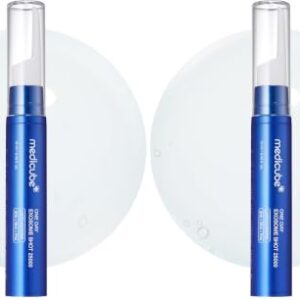 medicube Exosome Shot Zero 25,000 PPM Spicule Facial Serum | Liquid Skin Booster Serum | Exosome, AHA+BHA+PHA | Pore Care, Dead Skin Cells, Skin Texture | Korean Skincare, 0.43 fl.oz (Pack of 2)