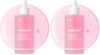 medicube PDRN Pink Peptide Serum with Salmon DNA | Ultra Light Hydrating Serum with Hyaluronic Acid | Fast-Absorbing Glow Care for Skin Clarity | Korean Skincare, 3.71 fl. Oz (Pack of 2)