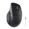 MEETION Ergonomic Wireless Mouse, Dual Mode, 5 Side Buttons, 2400 DPI