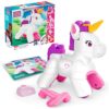 MEGA BLOKS Fisher-Price 3-in-1 Build & Enchant Unicorn Block Toy