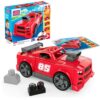 MEGA BLOKS Fisher-Price 3-in-1 Build & Go Race Car Block Toy
