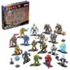 MEGA HALO Action Figures Building Toys Set, Character Pack with 339 Pieces, Poseable Articulation, 2 Inches Tall, Kids or Adult Collectible