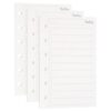 MEGAPENNA 135 Sheets A7 Planner Inserts To-Do List Binder Inserts