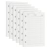MEGAPENNA 240 Sheets A8 Planner Inserts To-Do List Binder Inserts