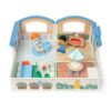 Melissa & Doug Cheery Lane Ice Cream & Pizza Shop Modular House Play Set