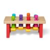 MeMelissa & Doug Deluxe Pounding Bench Wooden Preschool Learning Toy with Mallet Classic Wooden Toddler Toys for Ages 2+Lissa & Doug Deluxe Pounding Bench Wooden Preschool Learning Toy with Mallet