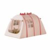 Menolana Children Play Tent Kids Dinosaur Playhouse Indoor Outdoor Toy Oxford Cloth Automatic Opening Cartoon Style Spacious Interior Suitable for Playroom Beach Garden, Pink, S C