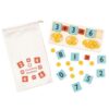 Mentari Toys - Counting Buddies - 35pc Wooden Number Tiles Learning Game - Montessori Counting and one to Ten Recognition Toy - Early Math Skills - Age 3+