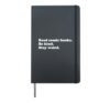 Men Women Teens Boys or Girls Funny Comic Books or Comics Hardcover Journal, Black