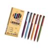 Mesuaenb 6PCS Frees Retractable Gel Pen Fast Dry pens