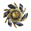 Metal for Adults with Smooth Spin. a Cool for Teens Adults(Black)