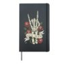 Metal Music Until Death Rock Hardcover Journal, Black
