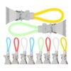 Metal Towel Clips with Hanging Rope 10pcs for Tea Towels and Bath