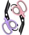 MEUUT All Purpose Scissors 2 PCS with Carabiner for Kitchen Outdoor